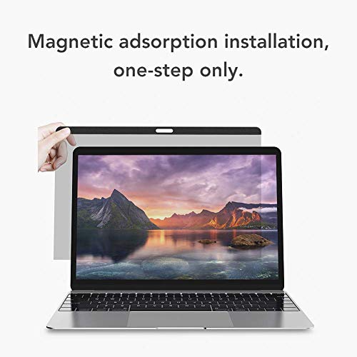 MacBook Pro 15 Privacy Screen Protector,Laptop Magnetic Privacy Screen Filter Anti Spy/Anti-Glare Compatible with MacBook Pro 15 inch mid 2012-2015(A1398),with Webcam Cover Slider&TPU Keyboard Cover