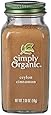 Simply Organic Ground Ceylon Cinnamon, Certified Organic, Vegan | 2.08 oz | Cinnamomum verum J. Presl