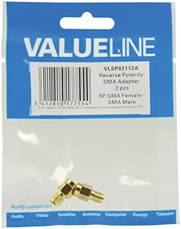 Valueline Nedis Reverse Polarity SMA Female to SMA Male Adapter - Image 4