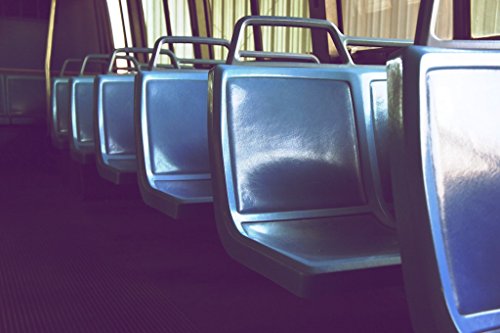 Mid Century Modern Atlanta Transit Photo, Travel Photo, Summer Vacation Photo, Retro Travel Photography, Atlanta Marta Bus