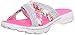 Skechers Performance Womens Go Walk Fiji Flip Flop,White Flower,9 M US