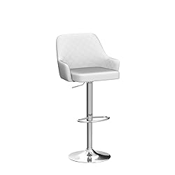 VECELO Adjustable Bar Stools Set of 2, Bar Height