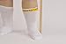 Extra Wide Medical Mid Calf Crew (Pack of 3), Diabetic Socks, Made in USA, for Men and Women (Large, Tan)