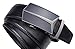 Xhtang Men's Ratchet Belt Automatic Buckle Genuine Leather belt 35mm Wide S