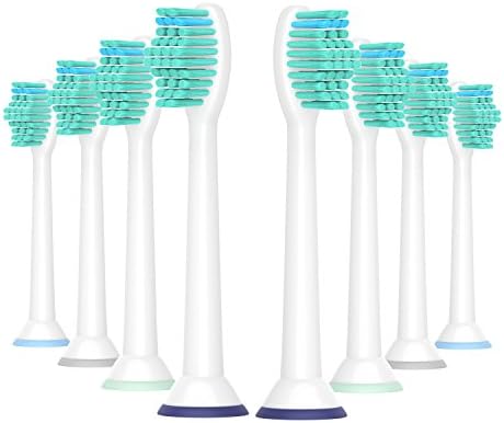 8pack Vinfany Replacement Toothbrush Heads for Philips Sonicare HX6013 HX6530 HX6982HX6993HX6100 HX6710 HX6930 HX6950 HX9140 HX9340