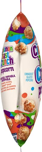 CINNAMON TOAST CRUNCH POPCORN SNACK, CINNADUST GLAZE, 7 OZ