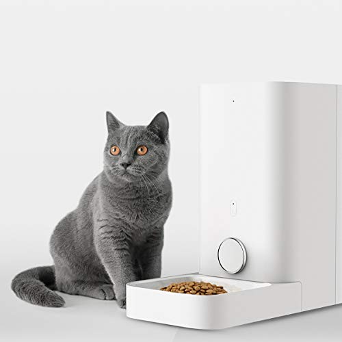 PETKIT Automatic Cat Feeder, 2.8L Auto Pet Feeder Dispenser Special for Cat Doggy, Wi-Fi Enabled App for Android, iOS, Timer Programmable, Food Never Stuck, Food Keeping Fresh Smart Pet Feeder