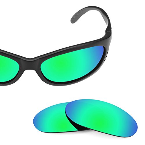 Revant Polarized Replacement Lenses for Costa Fathom EliteRogue Green MirrorShield