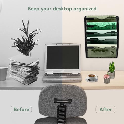 A4 mesh hanging wall file holder in tray wall file holder mail organizer magazine storage rack letter trays file organizer