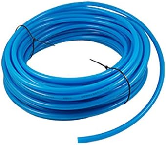 Amico Blue 25 M 10 mm OD 6.5 mm ID 1.75 mm Wall Thickness PU Air Hose Pipe Tube