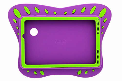 Incipio iLab Skyler FUN Shock Absorbing Case for Verizon Ellipsis 7 Purple & Green