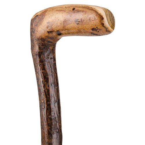 Brazos Free Form Natural Hardwood Root Handcrafted Walking Cane, 37 Inch