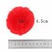 Fuzzy Furry Faux Fur Scrunchies Hair Band Rope Hair Holder Wristband Hair Ring Tie Ponytail Holder Hair Accessories (Mix Colors)
