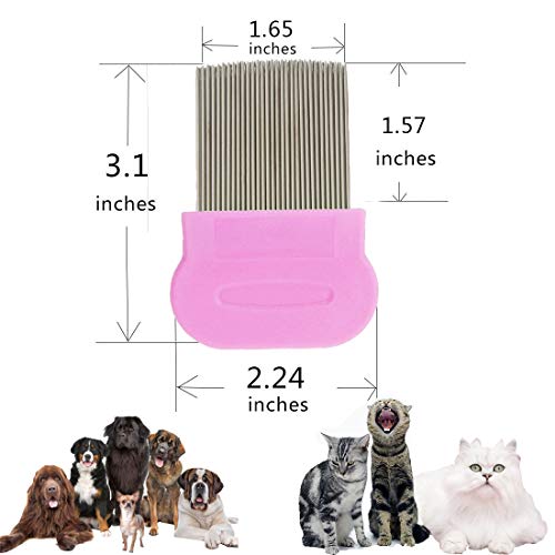 Set of 3 Tear Stain Remover Combs Dogs,Cat Comb - Image 5