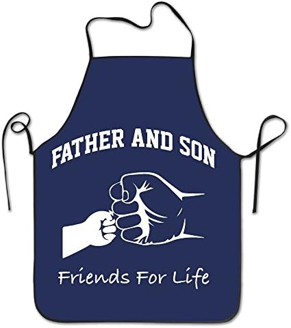 starorlando best gift Father And Son Friends For Life BBQ Kitchen Cooking Apron