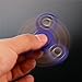 Krazy Spinner Hand Spinner Toy Stress Reducer Ultra Durable High Speed Ceramic Bearing Finger Toy Guarantee 1 Min Spin Time Perfect for ADD ADHD Anxiety Autism Stress Relief Adult Children (BLUE)