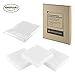 BOOSTEADY Professional Square Gun Cleaning Patches in Carton Box Bulk for .22 .223 5.56MM .30 .357 .38 Caliber 9MM 12GA Varied Size