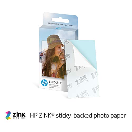 HP Sprocket Portable 2x3" Instant Photo Printer (Lilac) Print Pictures