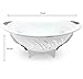 Kitchen Colander 5 Quart with Handles and Base - perfect for Straining Vegetables Pasta and other food