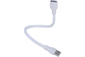 USB Lighting Cable Flexible Metal Hose Gooseneck Tube Power Supply Fully Shielded Lighting Extension