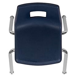 Flash Furniture Mickey Advantage Navy Student Stack