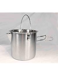 52 68 Oz Acero inoxidable camping Pot Hervidor de