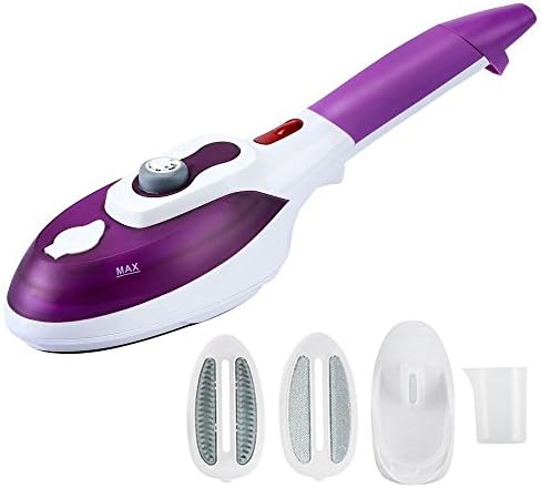 Handheld Garment Steamers, Fast Heat-up Powerful Iron Steamer with Ceramic Soleplate for Home and Travel, Portable, Lightweight
