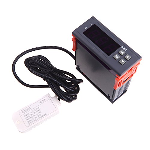 docooler 10A 110V Mini Digital Air Humidity Control Controller Measuring Range 1% ~ 99% with Sensor