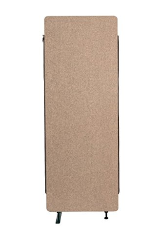 ReFocus Acoustic Room Dividers | Office Partitions – Reduce Noise and Visual Distractions with These Easy to Install Wall Dividers (24" X 66", Sand Stone)
