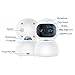 SDETER 1080P WiFi Home Smart Camera, Switchable Dual Lens Siren Alarm Sound IP Security PTZ Camera with Night Vision Motion Detection for Baby Pet Elder