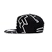 Sunlitro Unisex Flat Bill Hip Hop Hat Snapback Baseball Cap (Black 033-1)