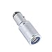 OXA Safety Hammer, 24W/2*2.4A Smart USB Car ChargerPortable Travel Car Cigarette Charger (Silver, 2USB)