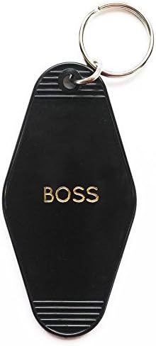 Three Potato Four Key Tag - Boss (Black/Gold)