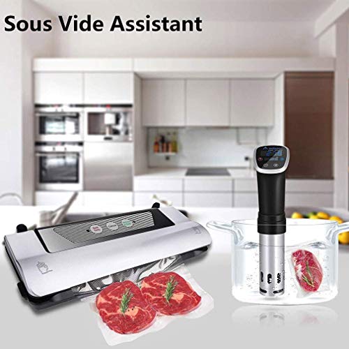 YFGQBCP vakuumiergerät Vakuumierer, Multi-Functional-Food-Sealer entfernt for Food Saver und Sous Vide 4 in 1… – Bild 7