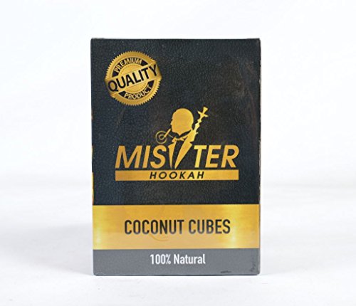 Mister Hookah 100% Natural 1Kg Coconut Charcoal Hookah Shisha Nargila Coal