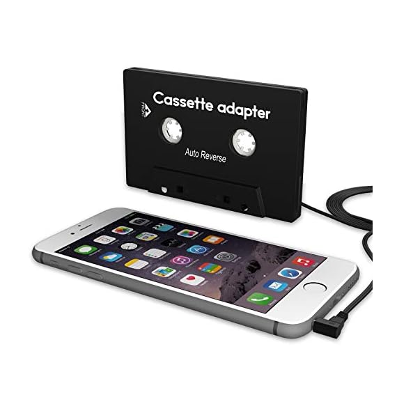 Stereo Plug 3.5mm Universal Audio Cassette Adapter for iPhone/Android