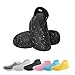 CHUHUAYUAN Waterproof Silicone Shoe Covers, Reusable Foldable Not-Slip Rain Shoe Covers with Zipper,Shoe Protectors Overshoes Rain Galoshes for Kids,Men and Women(1 Pair)