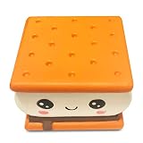 Serenilite Slow Rising Scented Squishy Toy - Perfect Cute Squishies for Squeezing & Stress Relief - 1 Piece (Smore)