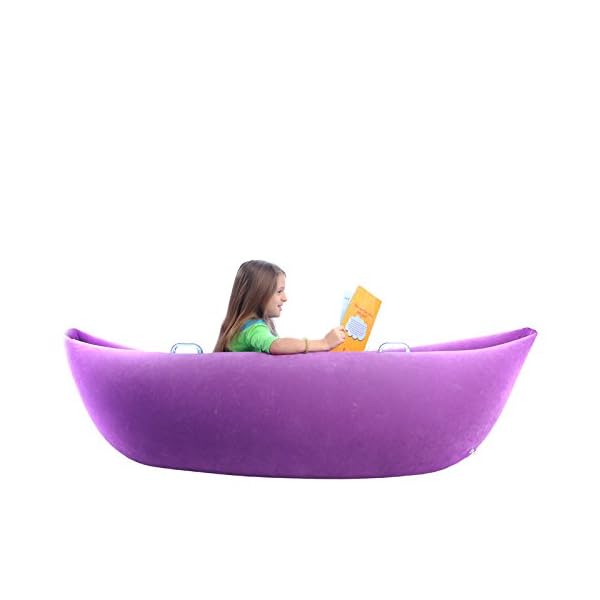 Cozy-Canoe-for-Sensory-Diet–Vinyl-Inflatable-Max-Height-5Ft-3In–70-Inches-by-315-Inches-by-19-Inches-Purple