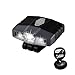 LHOTSE Portable Mini Hands Free LED Clip on Cap Light - Rechargeable 100 lumens Ultra Bright, Lightweight (0.88oz)，IPX5 Waterproof Best Hat Light for Fishing Hand Work Baseball caps