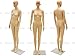 (PS-G7+ ONE Free Wigs) Roxy Display Plastic Female Mannequin Flesh Tone + Base