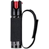SABRE 3-IN-1 Pepper Spray - - Advanced Police Strength - for Runners, Walkers, Joggers, Hikers, etc. with Adjustable Hand Strap, 35 Bursts & 10-Foot (3M) Range