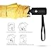 Plemo Automatic Umbrella, Folding Umbrella Windproof with Sunflower Pattern, Anti-Slip Rubberized Grip, 11.5 Inch Compact and Lightweight for Business and Travels, Wedding, Gifts, Yellow