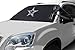 NFL Frost Guard Windshield Cover for Ice and Snow, Dallas Cowboys | Standard Size Car Windshield Frost Cover with Side Mirror Covers | Fits Most Cars, Sedans, Small Trucks, SUVs – 60 x 40 Inches