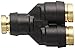 Legris 3140 56 00DOT Nylon & Nickel-Plated Brass Push-To-Connect Fitting, Complies with DOT, Inline Wye, 1/4