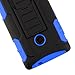 CellJoy® Nokia Lumia 520 (WILL NOT FIT LUMIA 521) Hard Case Protective Cover Skin [Future Armor] Ultra Fit Dual Protection Cover with Belt Clip Holster For Lumia 520 [Retail Packaged] (Blue / Black)