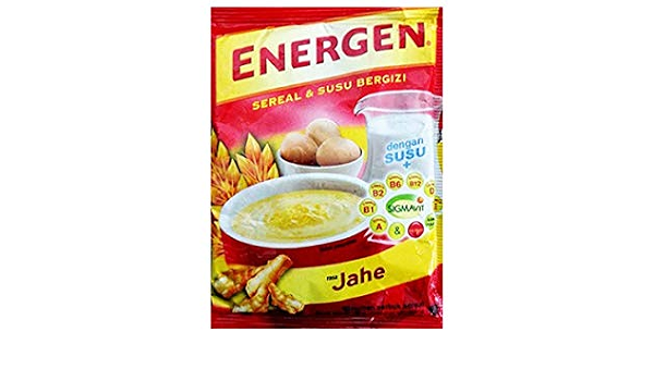 Energen Milk and cereal drink ginger 30g (8996001440353)