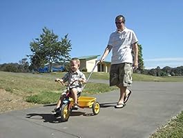 universal push handle for tricycle