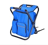 Sornean Large Multi-Function Backpack Foldable Chair with Cooler Bag for Fishing, Beach, Camping and Outing