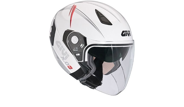 Amazon.es: hx03bb91060 Casco GIVI Modelo X03 Crossover Blanco Pieno Talla L  60 cm